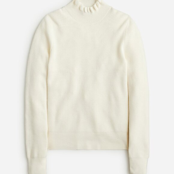 NWOT! J CREW MERINO WOOL BLEND TURTLENECK SWEATER - Picture 2 of 5